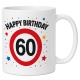 Tasse »Happy Birthday 60«