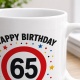 Tasse »Happy Birthday 65«