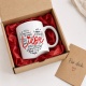 Tasse »Liebe Herz Wortwolke«