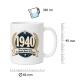 Tasse »1940 Hier nahm eine Legende ihren Anfang.«