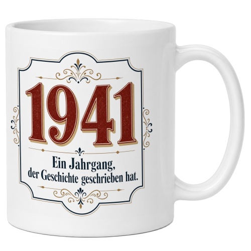 Tasse »1941 Ein Jahrgang, der Geschichte...