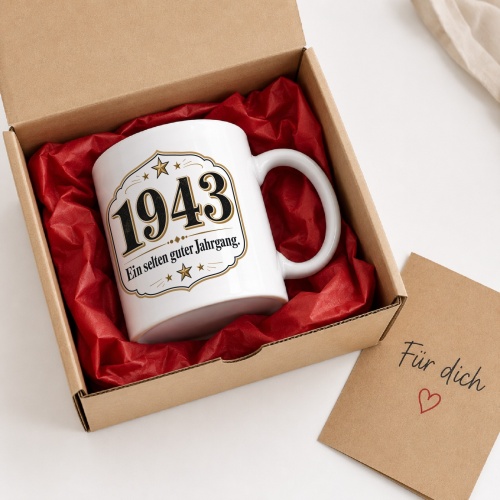 Tasse »1943 Ein selten guter Jahrgang.«