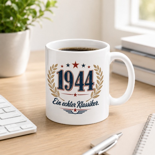 Tasse »1944 Ein echter Klassiker.«