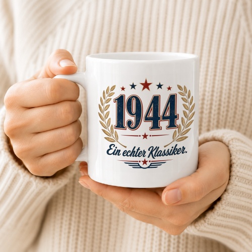 Tasse »1944 Ein echter Klassiker.«