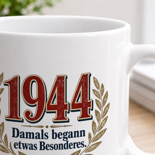 Tasse »1944 Damals begann etwas Besonderes«