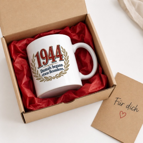 Tasse »1944 Damals begann etwas Besonderes«