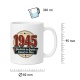Tasse »1945 Geschichte im Gepäck. Zukunft im Blick.«