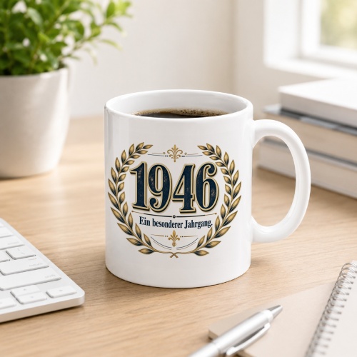 Tasse »1946 – Ein besonderer Jahrgang.«