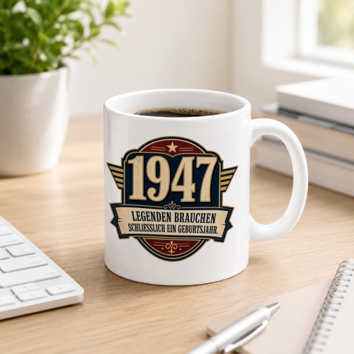 Tasse »1947 Legenden brauchen schließlich ein...