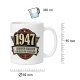 Tasse »1947 Legenden brauchen schließlich ein Geburtsjahr«