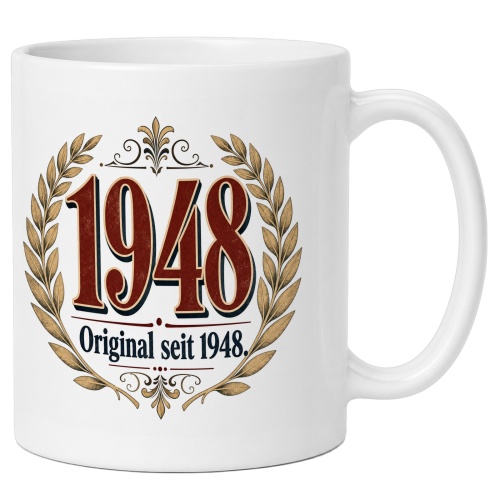 Tasse »1948 Original seit 1948.«