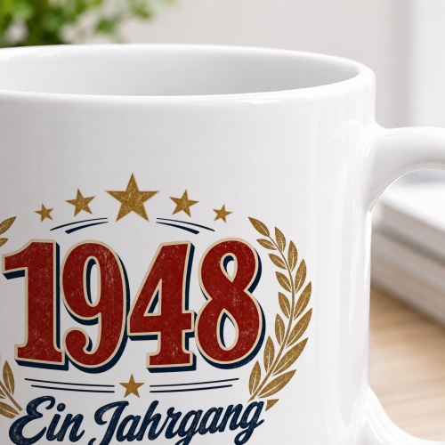 Tasse »1948 Ein Jahrgang mit Charakter.«