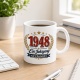 Tasse »1948 Ein Jahrgang mit Charakter.«