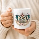 Tasse »1950 Hier begann etwas Besonderes.«