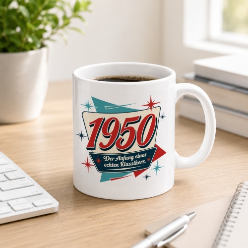 Tasse »1950 Der Anfang eines echten Klassikers.«