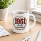 Tasse »1951 Seit 1951 unverwechselbar.«