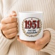 Tasse »1951 Seit 1951 unverwechselbar.«