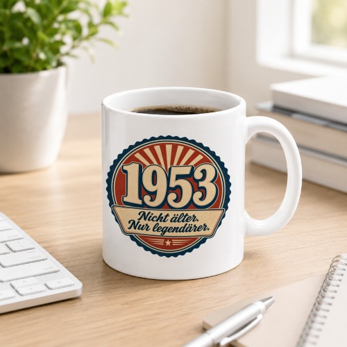 Tasse »1953 Nicht älter. Nur...