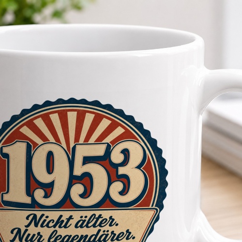 Tasse »1953 Nicht älter. Nur legendärer.«