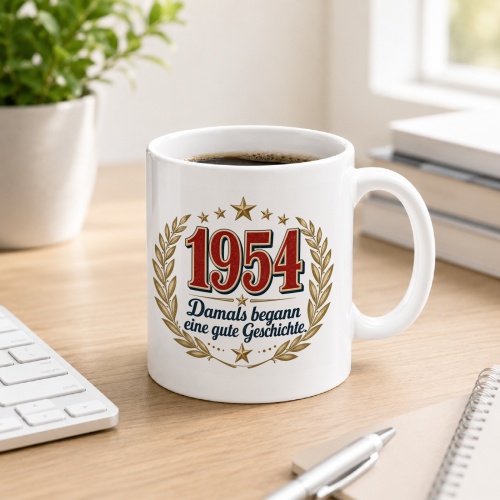 Tasse »1954 Damals begann eine gute Geschichte.«