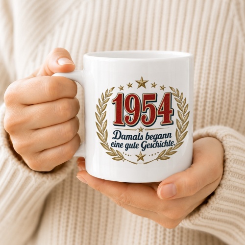 Tasse »1954 Damals begann eine gute Geschichte.«