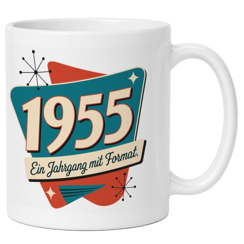 Tasse »1955 Ein Jahrgang mit Format«