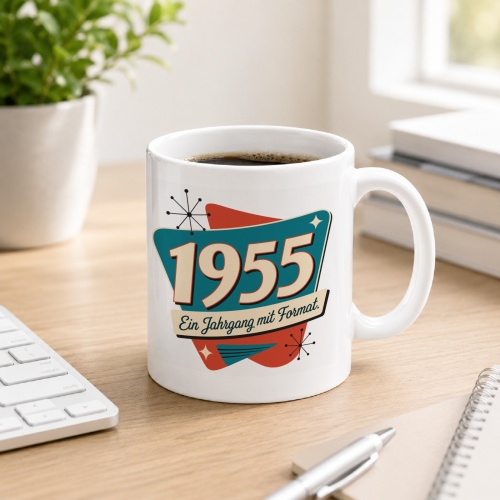 Tasse »1955 Ein Jahrgang mit Format«