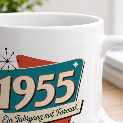 Tasse »1955 Ein Jahrgang mit Format«