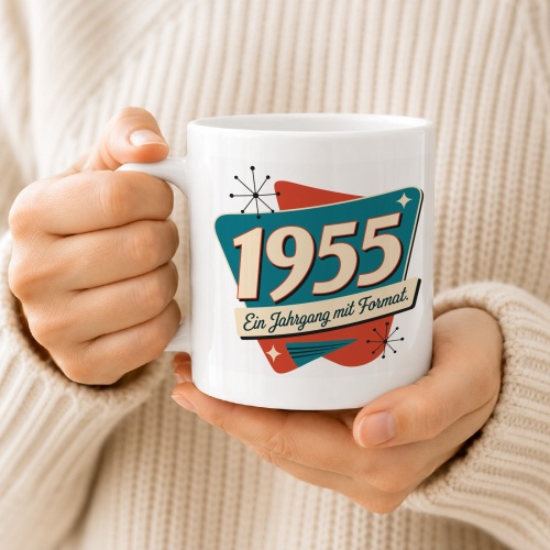 Tasse »1955 Ein Jahrgang mit Format«
