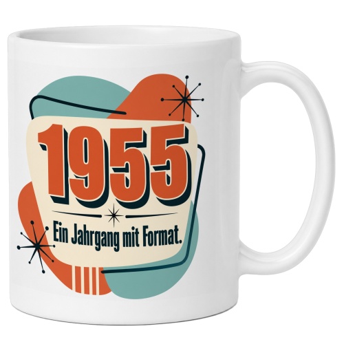 Tasse »1955 Ein Jahrgang mit Format.«