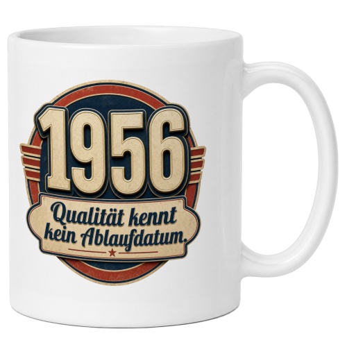 Tasse »1956 Qualität kennt kein...