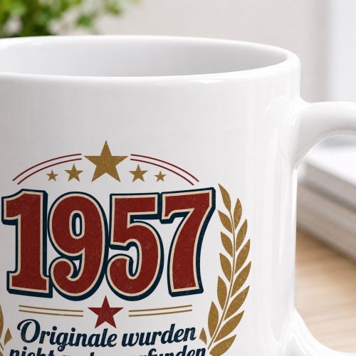 Tasse »1957 Originale wurden nicht gestern erfunden.«