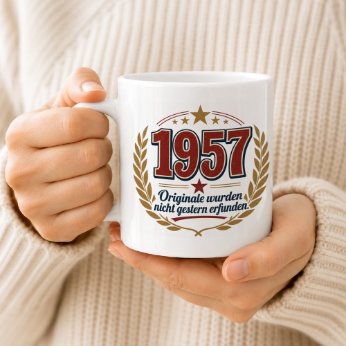Tasse »1957 Originale wurden nicht gestern erfunden.«