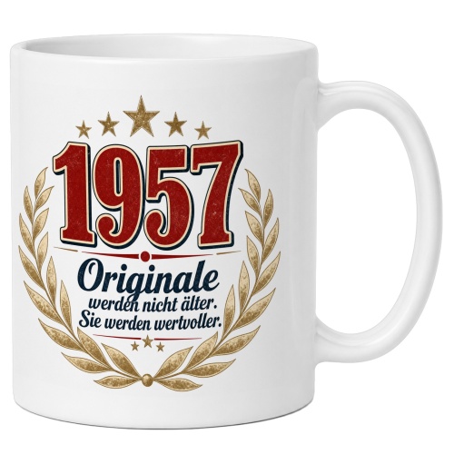 Tasse »1957 Originale werden nicht älter«