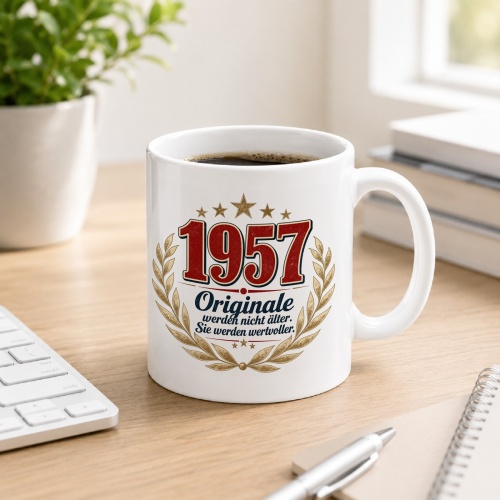 Tasse »1957 Originale werden nicht älter«