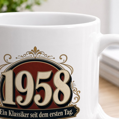 Tasse »1958 Ein Klassiker seit dem ersten Tag«
