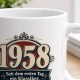 Tasse »1958 – Seit dem ersten Tag – ein Klassiker.«