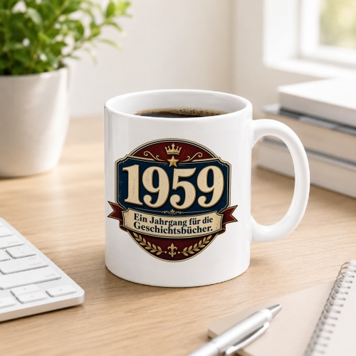 Tasse »1959 Ein Jahrgang für die...