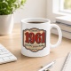 Tasse »1961 Seit 1961 unverwechselbar.«