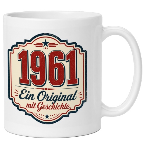 Tasse »1961 Ein Original mit Geschichte.«