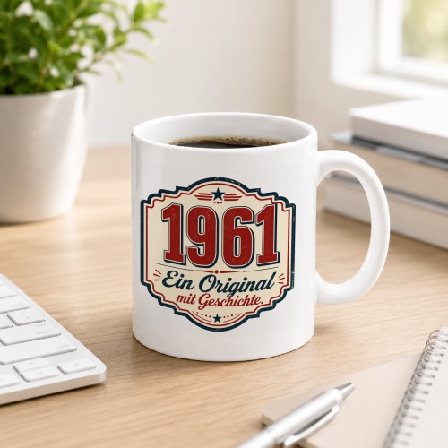 Tasse »1961 Ein Original mit Geschichte.«