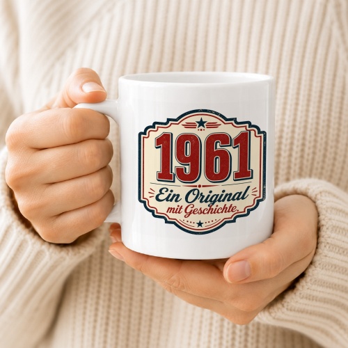 Tasse »1961 Ein Original mit Geschichte.«
