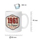 Tasse »1961 Ein Original mit Geschichte.«