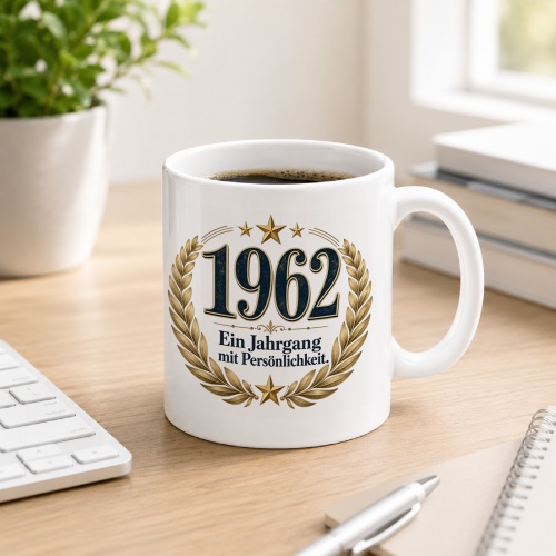 Tasse »1962 Ein Jahrgang mit...