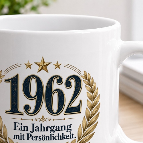 Tasse »1962 Ein Jahrgang mit Persönlichkeit.«