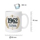 Tasse »1962 Ein Jahrgang, der Eindruck hinterlässt.«
