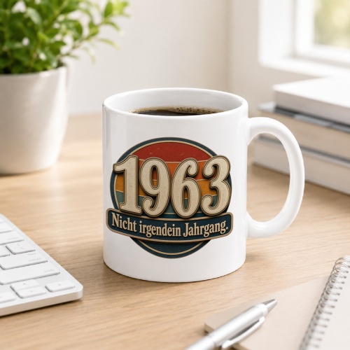 Tasse »1963 Nicht irgendein Jahrgang.«