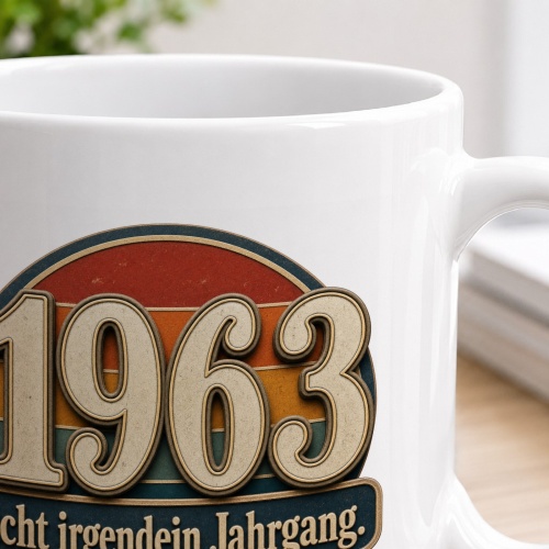 Tasse »1963 Nicht irgendein Jahrgang.«