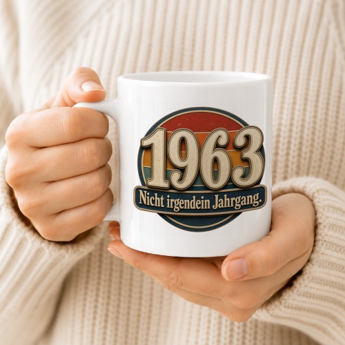 Tasse »1963 Nicht irgendein Jahrgang.«