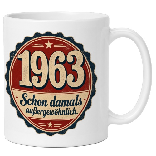 Tasse »1963 Schon damals...